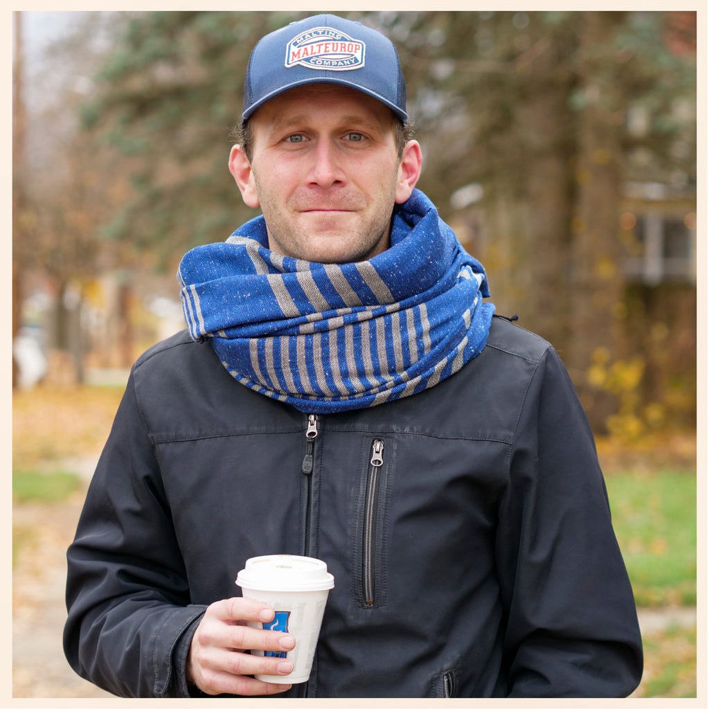 Affordable cashmere scarf for him